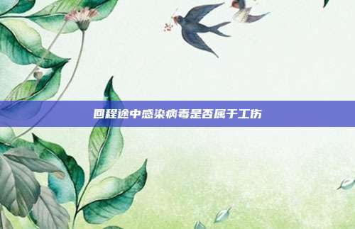 回程途中感染病毒是否屬于工傷