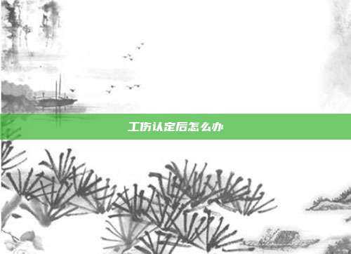工傷認(rèn)定后怎么辦