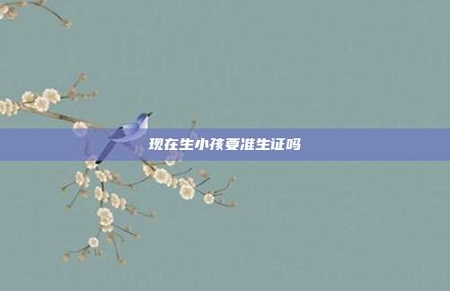 現在生小孩要準生證嗎