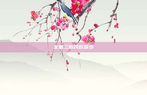 全面三胎罰款多少