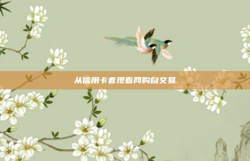 從信用卡套現看網購自交易